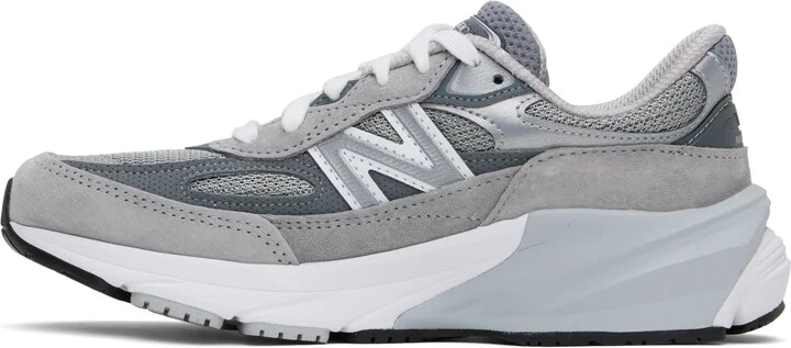 New Balance Gray 'Made in USA' 990v6 Sneakers - Image 3