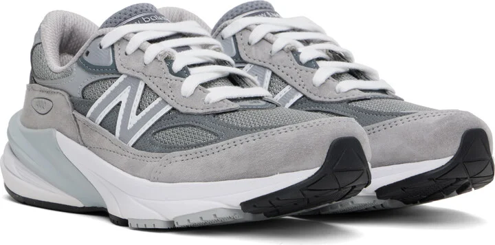 New Balance Gray 'Made in USA' 990v6 Sneakers - Image 4