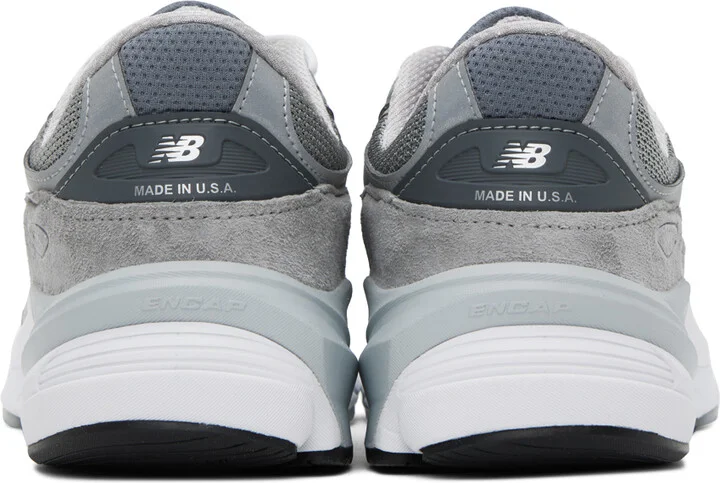 New Balance Gray Made in USA 990v6 Sneakers - Image 2