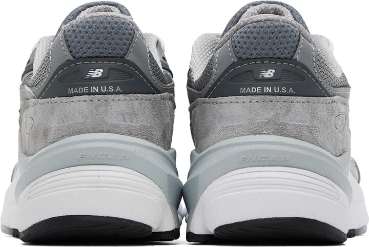 New Balance Gray 'Made In USA' 990v6 Sneakers - Image 2