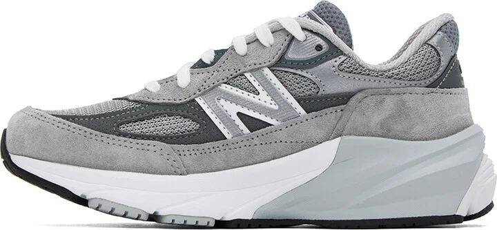 New Balance Gray 'Made In USA' 990v6 Sneakers - Image 3