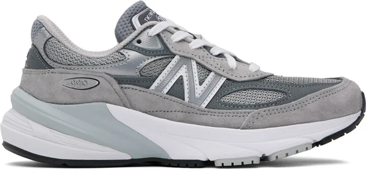New Balance Gray Made In USA 990v6 Sneakers