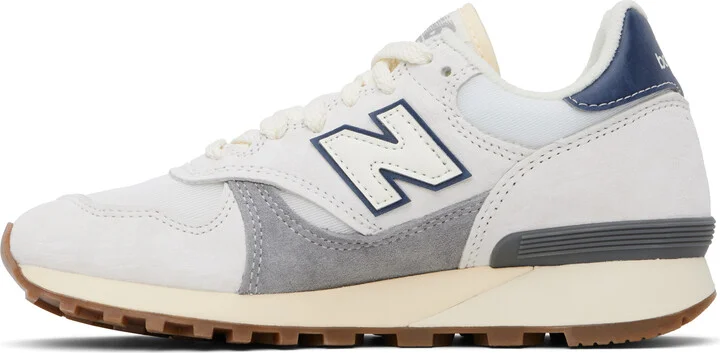 New Balance Gray U475 Sneakers - Image 3