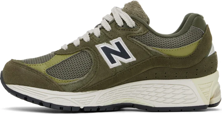 New Balance Green 2002R Sneakers - Image 3
