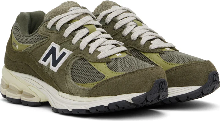 New Balance Green 2002R Sneakers - Image 4