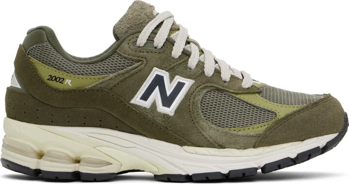 New Balance Green 2002R Sneakers