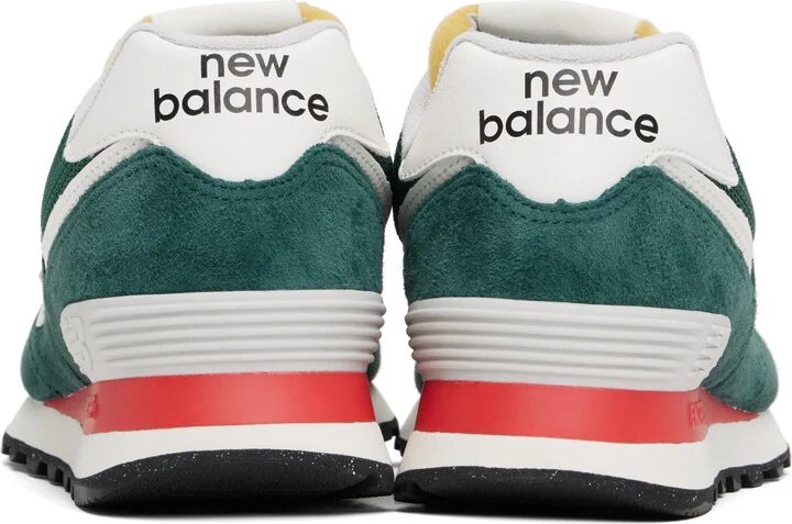 New Balance Green 574 Sneakers - Image 2