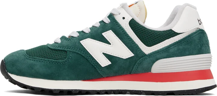 New Balance Green 574 Sneakers - Image 3