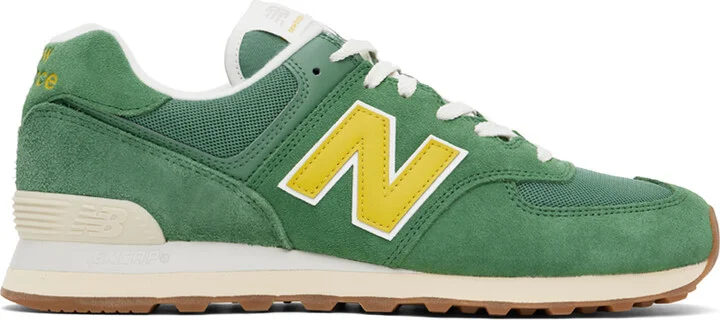 New Balance Green 574 Sneakers