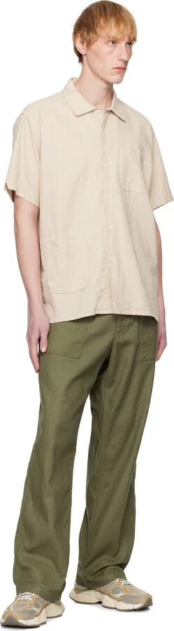 New Balance Green & Beige 9060 Sneakers - Image 5