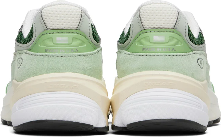 New Balance Green 'Made in USA' 990v6 Sneakers - Image 2