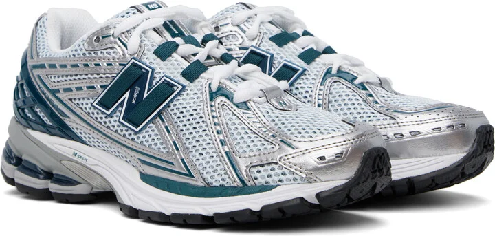 New Balance Green & Silver 1906R Sneakers - Image 4