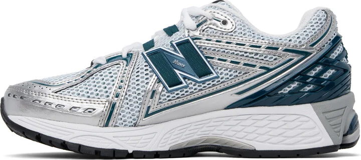 New Balance Green & Silver 1906R Sneakers - Image 3