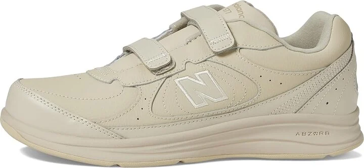 New Balance Hook and Loop 577 Men's Walking Shoes Bone : 7 D - Medium, Leather - Image 7