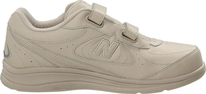 New Balance Hook and Loop 577 Men's Walking Shoes Bone : 7 D - Medium, Leather - Image 8