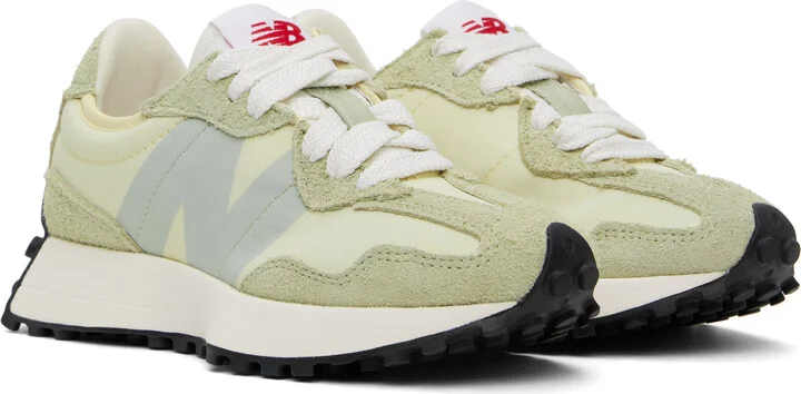 New Balance Khaki 327 Sneakers - Image 4