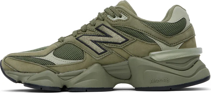 New Balance Khaki 9060 Sneakers - Image 3