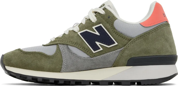 New Balance Khaki & Gray U475 Sneakers - Image 3