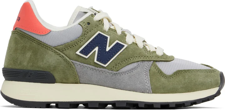 New Balance Khaki & Gray U475 Sneakers