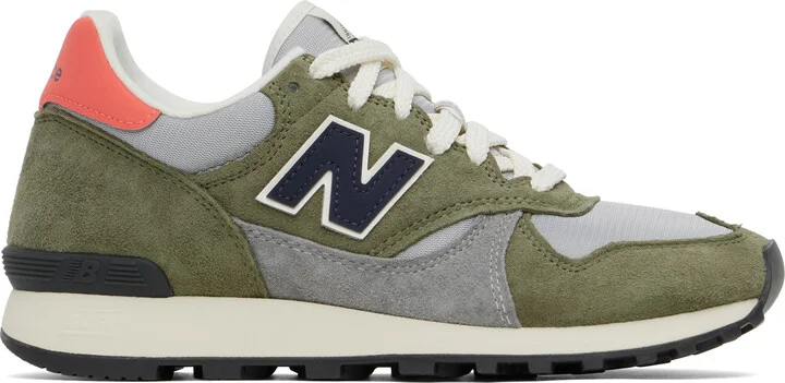New Balance Khaki & Gray U475 Sneakers