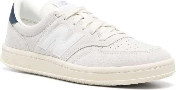 New Balance Leather Sneakers In White 'T500' - Image 2