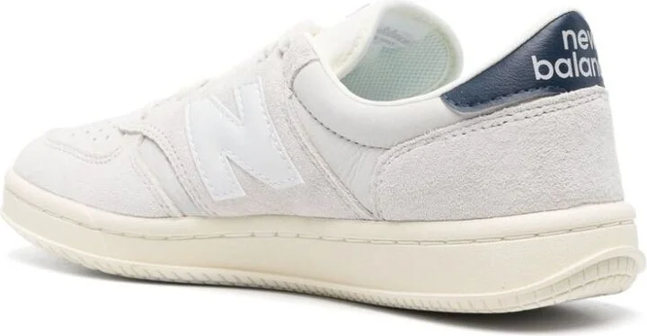New Balance Leather Sneakers In White 'T500' - Image 7