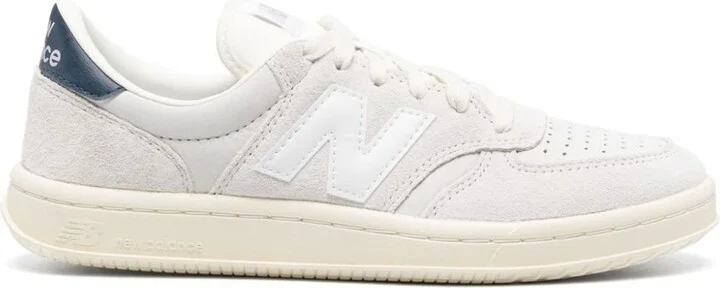 New Balance Leather Sneakers In White 'T500'