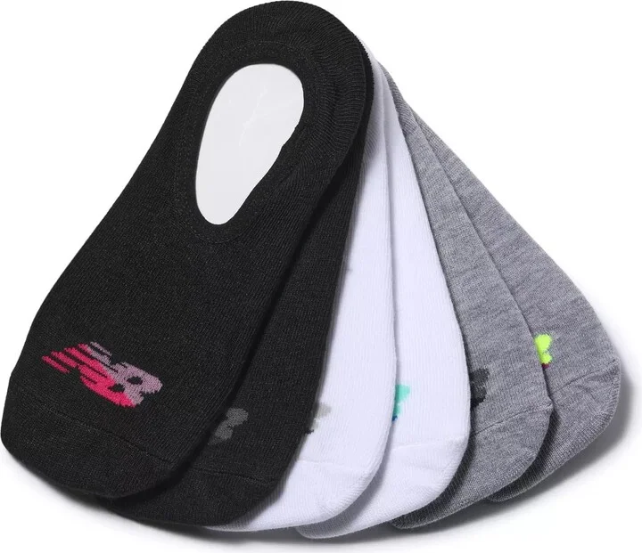 New Balance Logo No Show Liners 6 Pack
