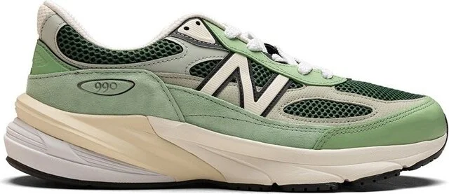 New Balance Made In USA 990V6 Lace-Up Sneakers