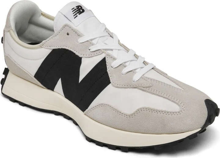 New Balance Men's 327 Casual Sneakers from Finish Line - Gray, Sea Salt