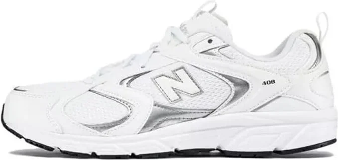 White/Silver Metallic/Black