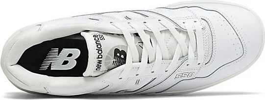 New Balance Men's 550 Athletic Sneaker in White - Image 3