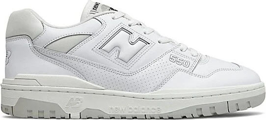New Balance Men's 550 Athletic Sneaker in White