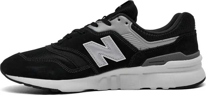 New Balance Men's 997 Casual Sneakers from Finish Line - BLACK/SILVER - Image 3