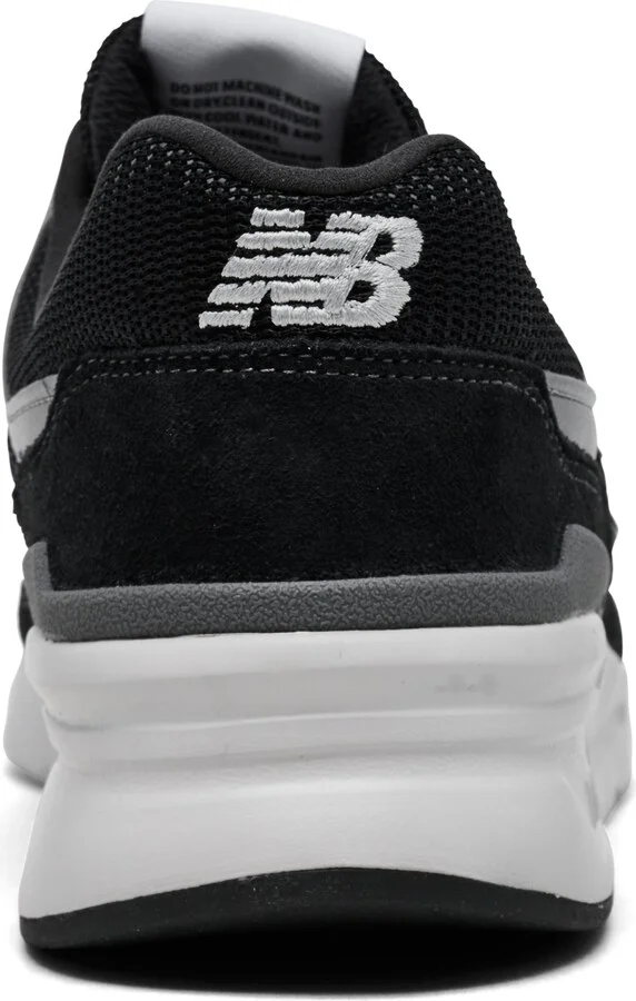 New Balance Men's 997 Casual Sneakers from Finish Line - BLACK/SILVER - Image 4