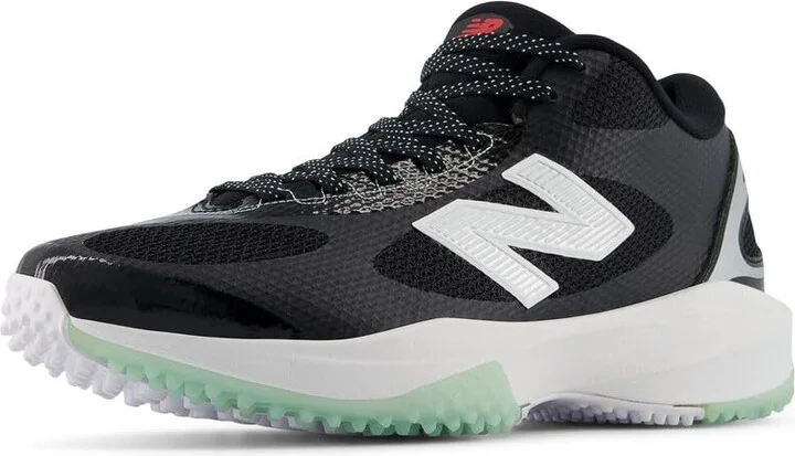 Black/White/Silver Metallic