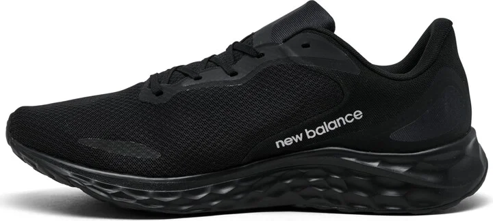 New Balance Men's Fresh Foam Arishi V4 Slip-Resistant Running Sneakers from Finish Line - Black, Metallic - Image 3