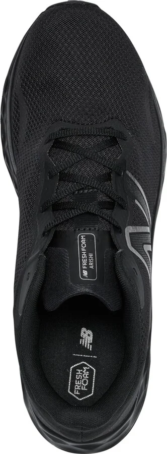 New Balance Men's Fresh Foam Arishi V4 Slip-Resistant Running Sneakers from Finish Line - Black, Metallic - Image 5