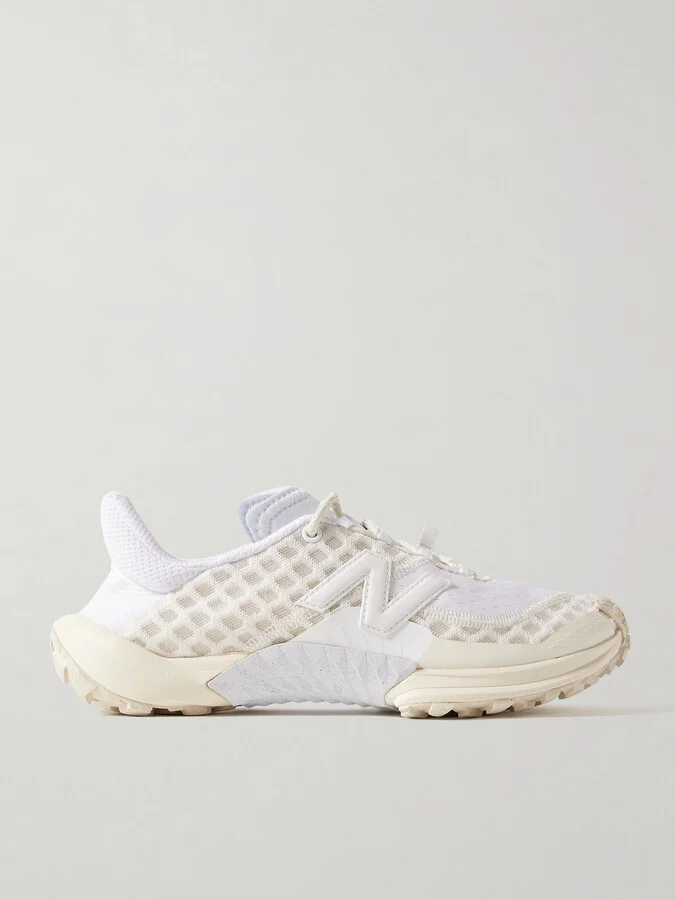 New Balance - Minimus Rubber-trimmed Mesh Sneakers - White