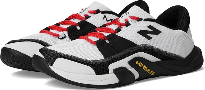 New Balance Minimus TR V2 Men's Shoes White/Black : 12 EE - Wide, Wool