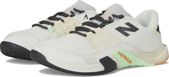 New Balance Minimus TR V2 Women's Shoes White/Black/Lab Green : 9 B - Medium, Rubber