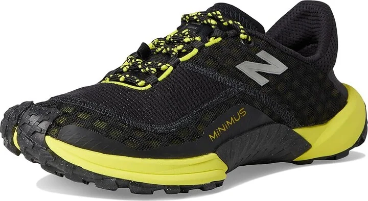 New Balance Minimus Trail Men's Running Shoes Black/Firefly : 14 D - Medium, Textile - Image 5