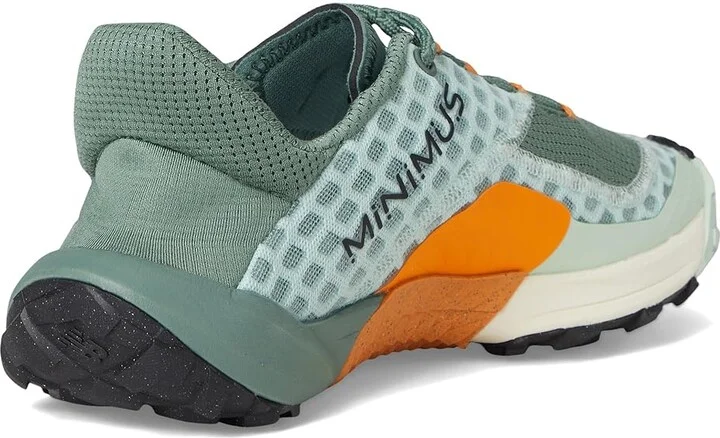 New Balance Minimus Trail v1 Men's Running Shoes Clay Ash/Dark Juniper/Sizzle : 7.5 EE - Wide, Rubber - Image 4