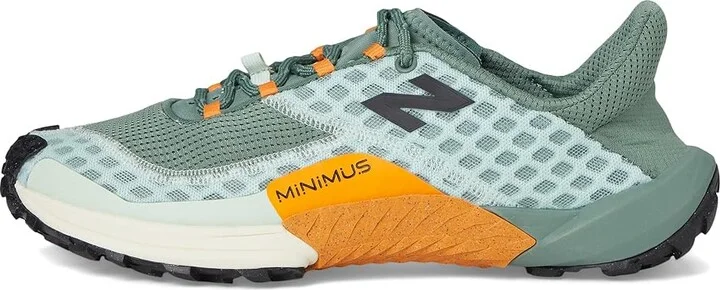 New Balance Minimus Trail v1 Men's Running Shoes Clay Ash/Dark Juniper/Sizzle : 7.5 EE - Wide, Rubber - Image 6