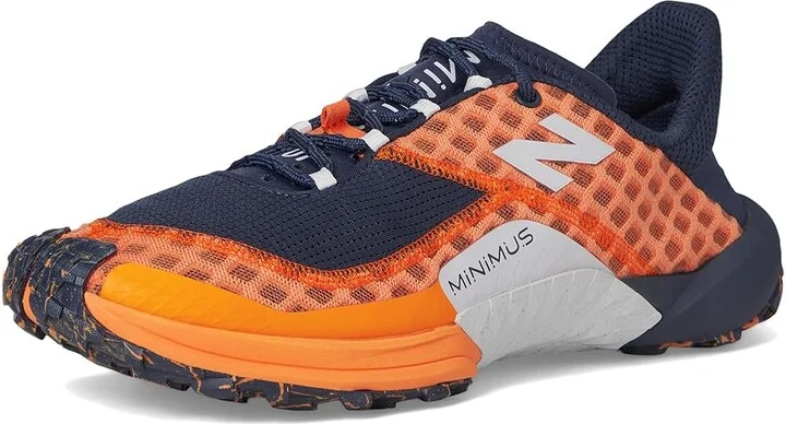 New Balance Minimus Trail v1 Men's Running Shoes Sizzle/Midnight/Pearl Grey : 8.5 D - Medium, Rubber - Image 5