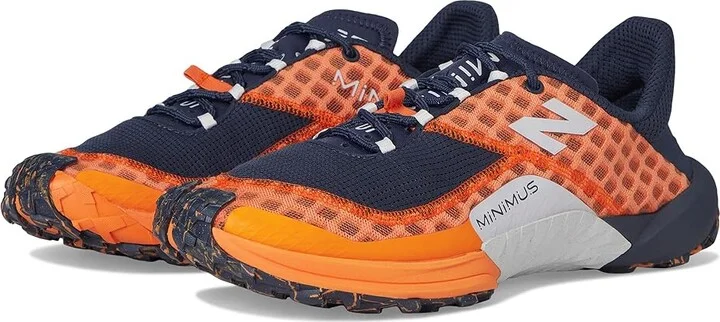 New Balance Minimus Trail v1 Men's Running Shoes Sizzle/Midnight/Pearl Grey : 8.5 D - Medium, Rubber