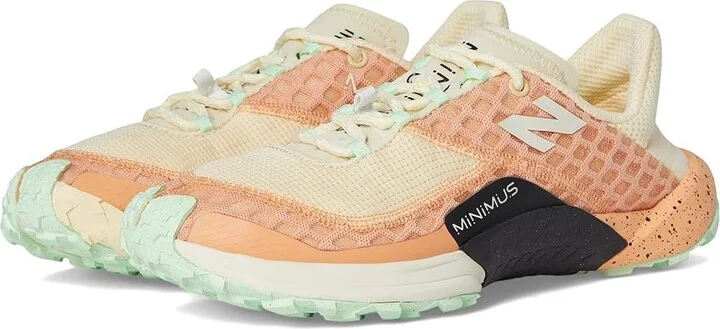 New Balance Minimus Trail Women's Running Shoes Dried Orange/Lab Green/Calcium : 7 D - Wide, Rubber