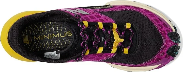 New Balance Minimus Trail Women's Running Shoes Purple Fuchsia/Black : 7 B - Medium, Rubber - Image 2