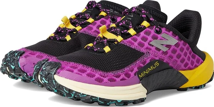 New Balance Minimus Trail Women's Running Shoes Purple Fuchsia/Black : 7 B - Medium, Rubber