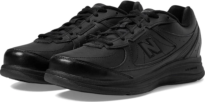 New Balance MW577 Men's Walking Shoes Black/Black : 7 D - Medium, Leather
